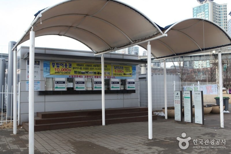 纛島漢江公園雪橇場