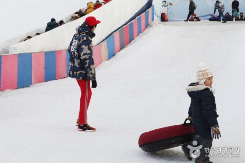 纛島漢江公園雪橇場