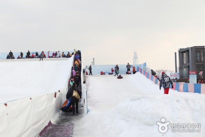 纛島漢江公園雪橇場