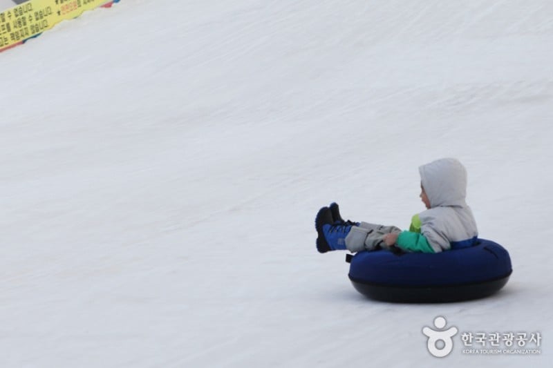 纛島漢江公園雪橇場