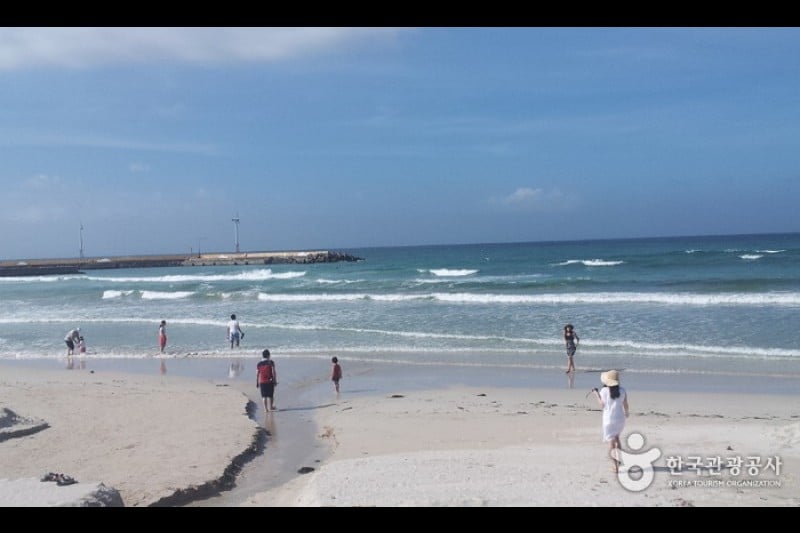 月汀里海邊(月汀里海水浴場)