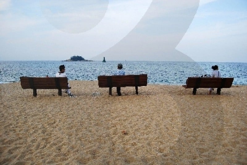束草海邊