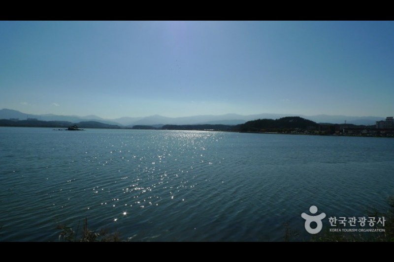 江陵鏡浦海邊