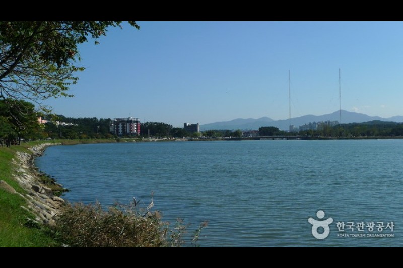 江陵鏡浦海邊