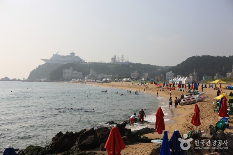 正東津海邊(正東津海水浴場)