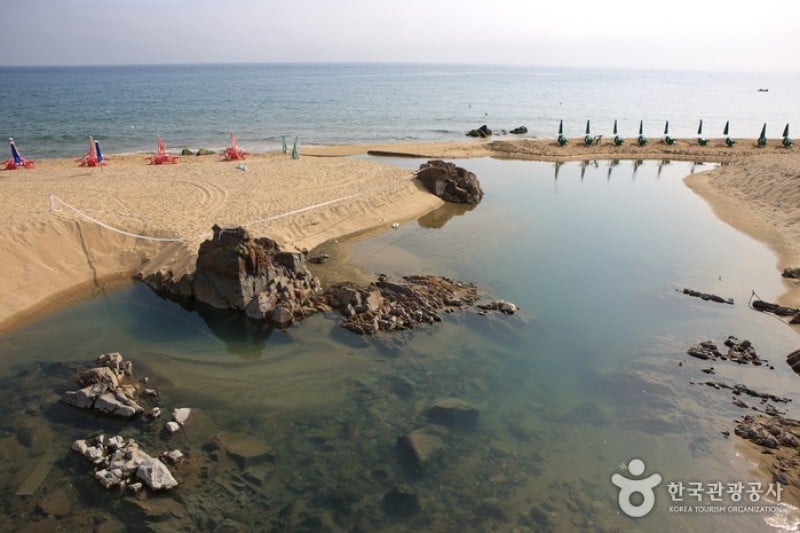 正東津海邊(正東津海水浴場)