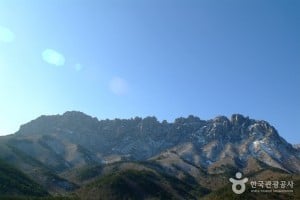 雪嶽山蔚山岩