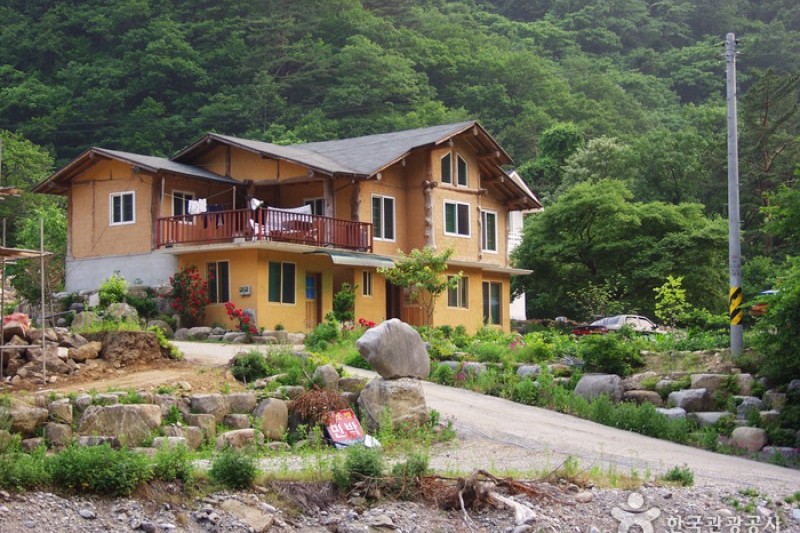 米川谷自然休養林 