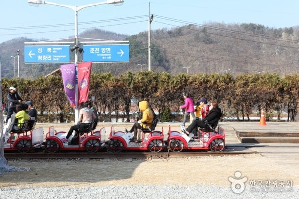 江村鐵路自行車