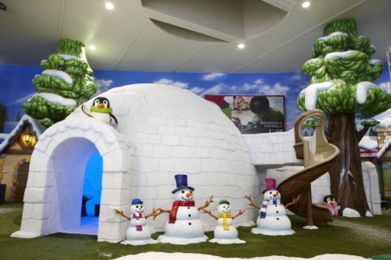 熊津遊樂城室內滑雪場