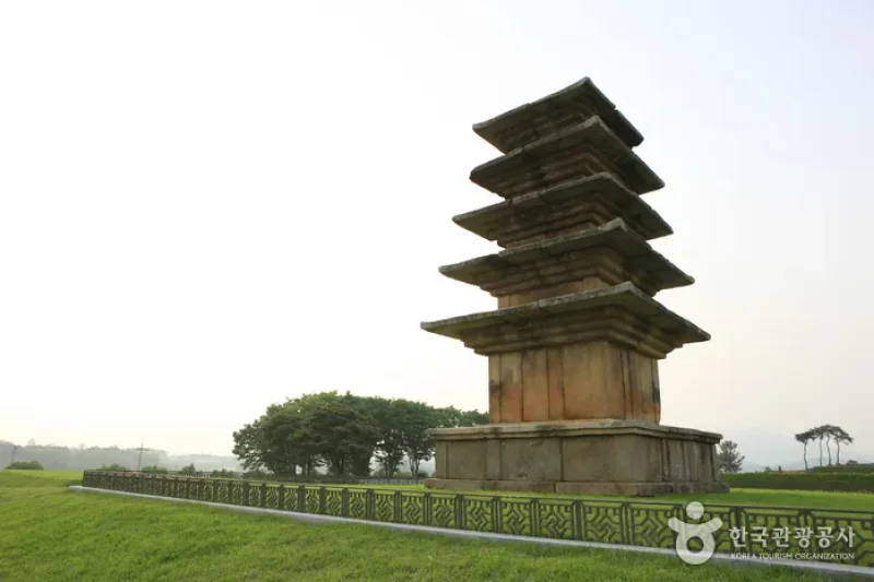 益山王宮裡五層石塔익산 왕궁리 오층석탑