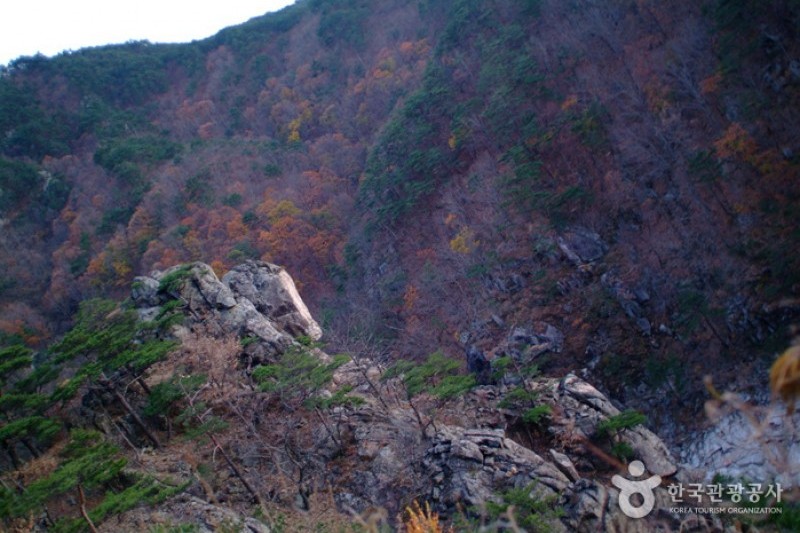 佛影寺溪谷