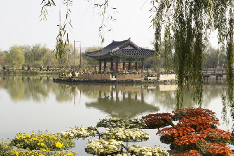薯童公園與宮南池