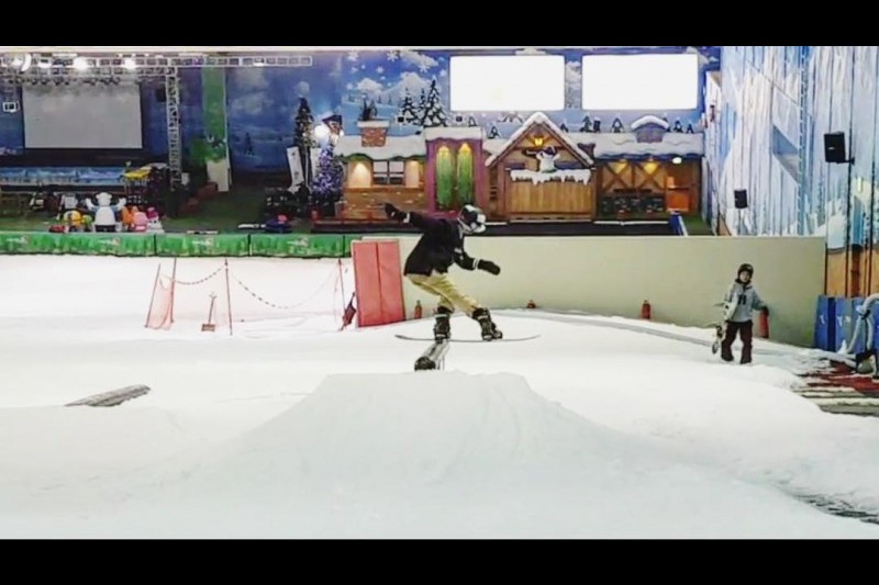 熊津遊樂城室內滑雪場