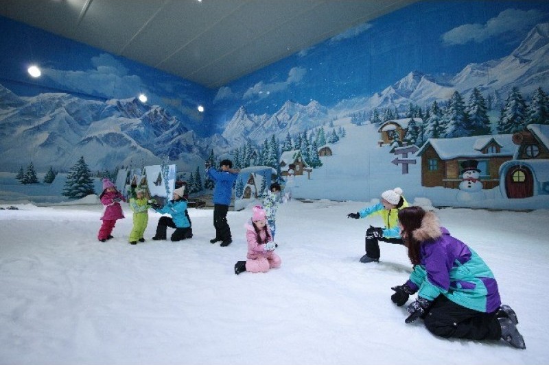 熊津遊樂城室內滑雪場