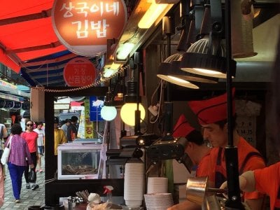 釜山海雲台市場부산 해운대시장
