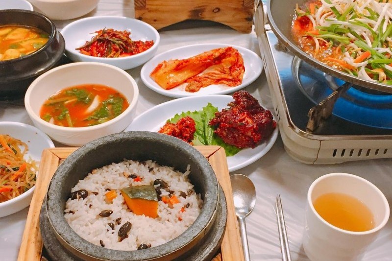 Gudurae鮮菜包石鍋飯 (6/7)