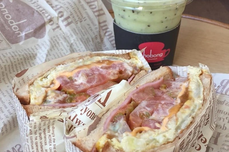 hobong烤吐司三明治 明洞總店