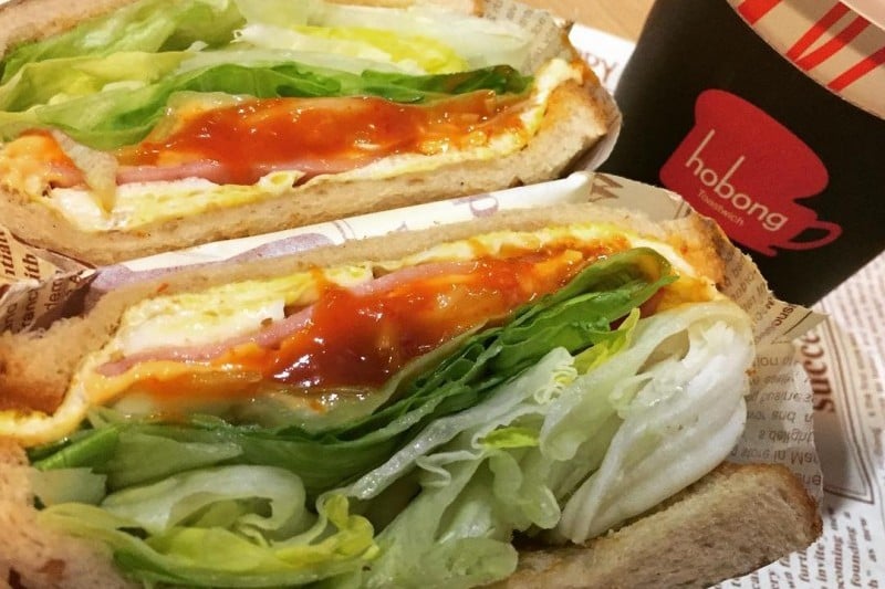 hobong烤吐司三明治 明洞總店