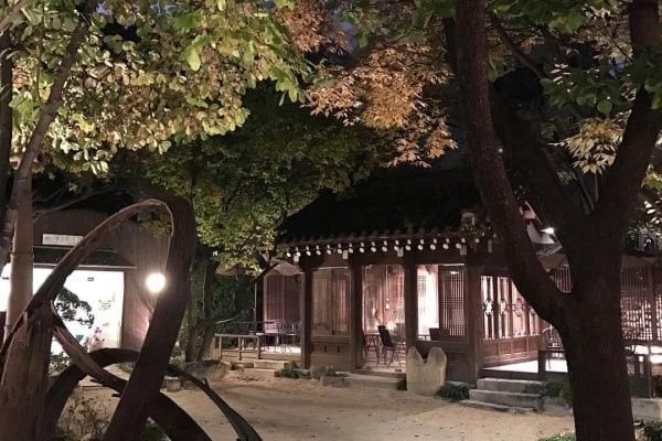 首爾的韓屋咖啡廳