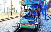 三陟海洋鐵路自行車