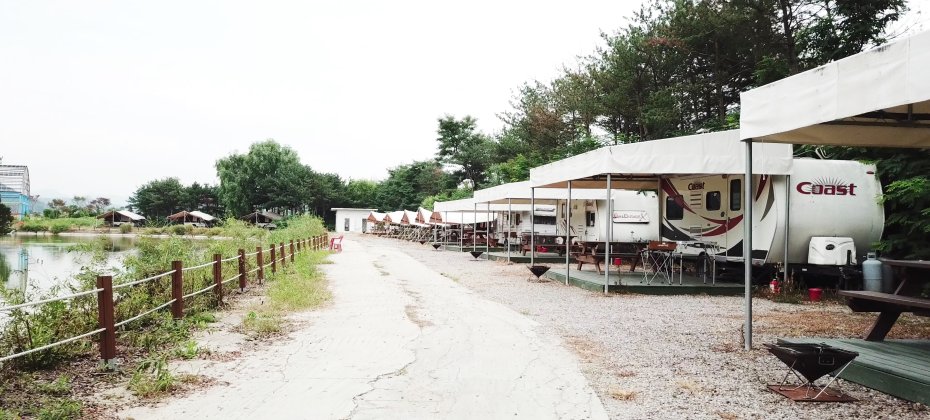 龍仁 鬆園 Glamping Park Camping Tour  &amp; Everland