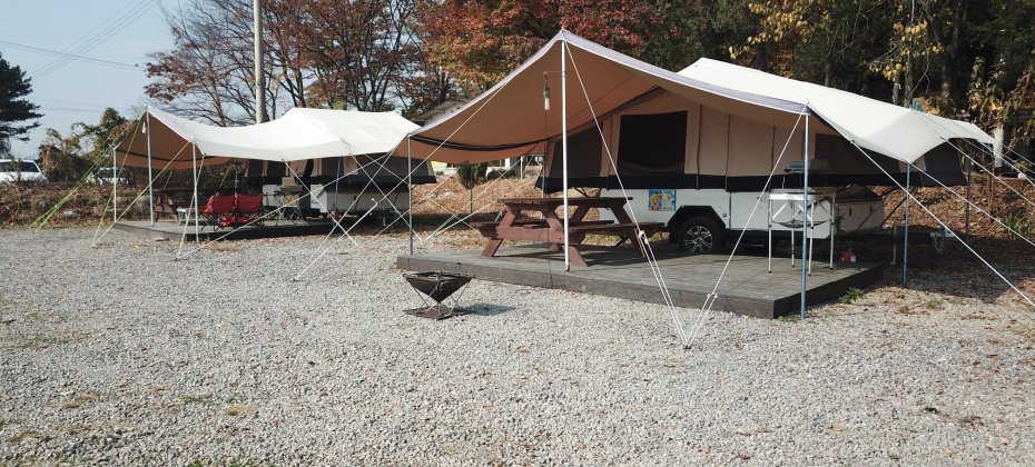 龍仁 鬆園 Glamping Park Camping Tour  &amp; Everland