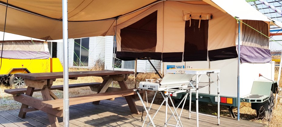 龍仁 鬆園 Glamping Park Camping Tour  &amp; Everland