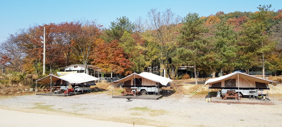 龍仁 鬆園 Glamping Park Camping Tour  &amp; Everland
