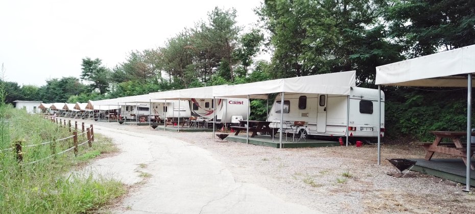龍仁 鬆園 Glamping Park Camping Tour  &amp; Everland