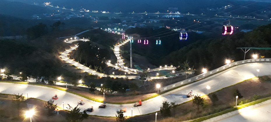 仁川江華島人氣體驗團 :Mega滑板車 + 觀光纜車 + 來回交通車輛