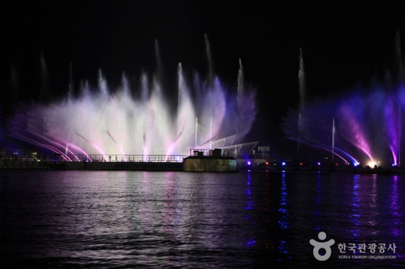 海上水舞噴泉(춤추는 바다분수)