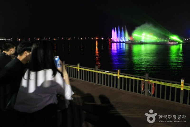 海上水舞噴泉(춤추는 바다분수)