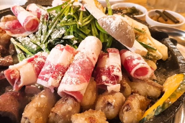 桃花牛小腸