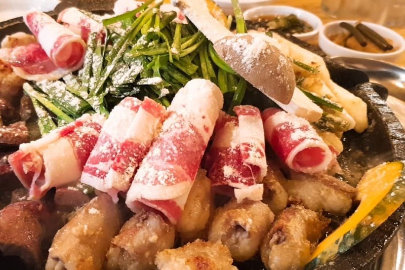 桃花牛小腸 