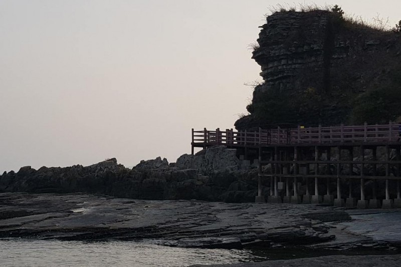 固城德明里恐龍與鳥類足印化石產地 (1/1)