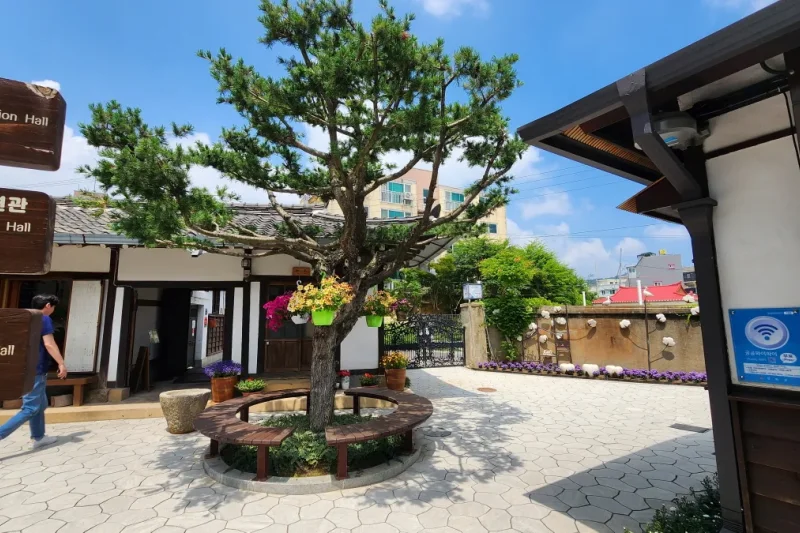 江華裡子(佈料)體驗館