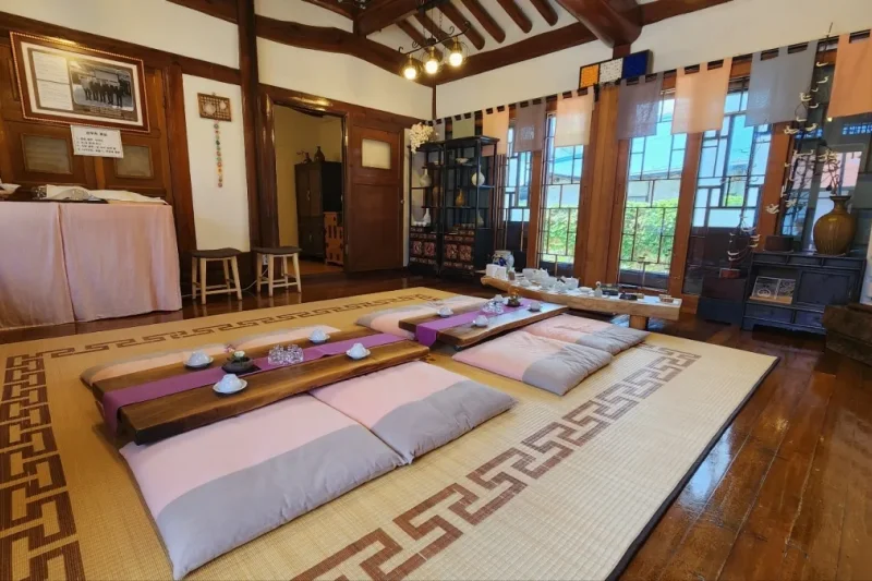 江華裡子(佈料)體驗館
