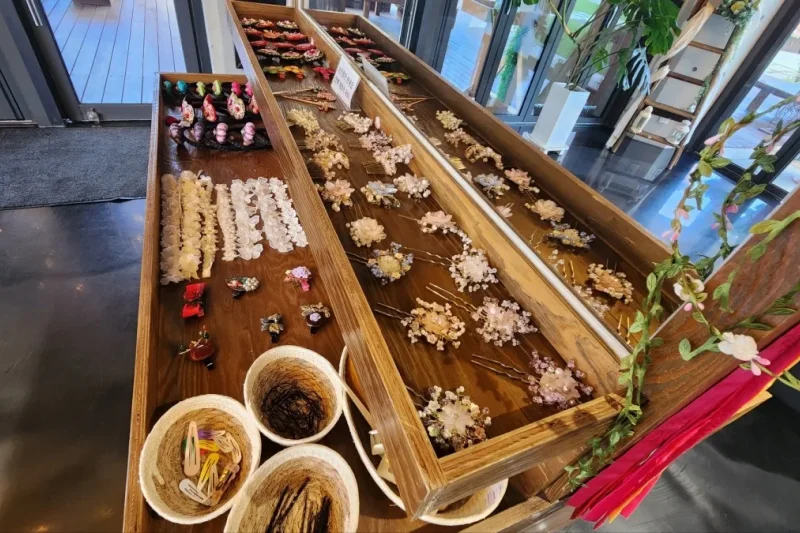 江華裡子(佈料)體驗館