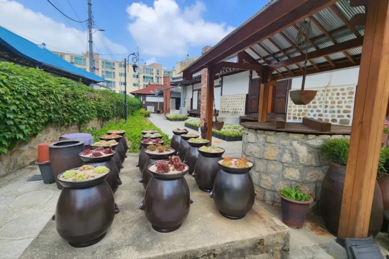 江華裡子(佈料)體驗館