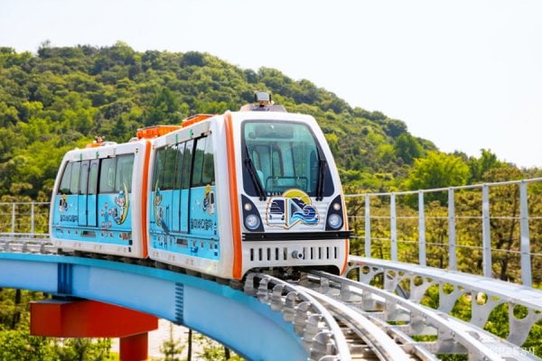 月尾海洋列車（Wolmi Sea Train）