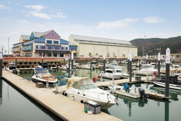 王山碼頭：仁川的海洋休閒勝地