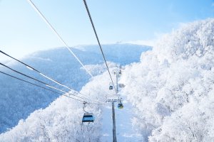 母娜龍平滑雪度假村(Mona Yongpyong Ski Resort)