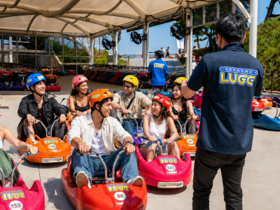 江華島 Luge 滑車 3 次券與首爾往返接送包車套餐