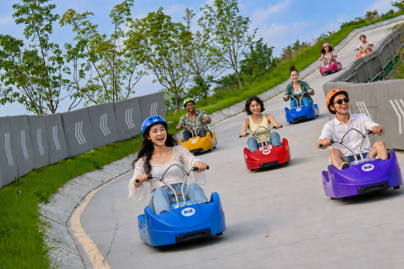 江華島 Luge 滑車 3 次券與首爾往返接送包車套餐 (7/16)